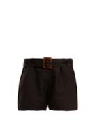 Albus Lumen Paloma Linen Shorts