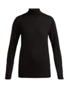 Matchesfashion.com Burberry - Kaipo High Neck Cashmere Sweater - Womens - Black