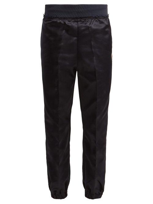Matchesfashion.com Undercover - Silk Track Pants - Womens - Navy