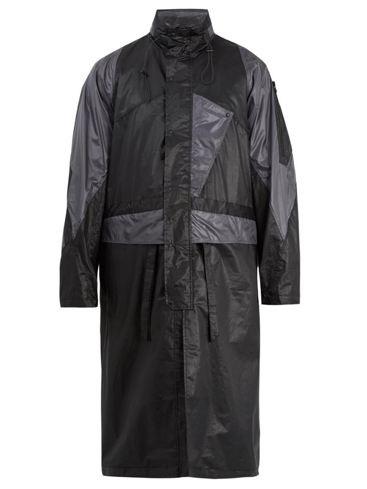 Lanvin Zip-up Hood Oversized Technical Jacket