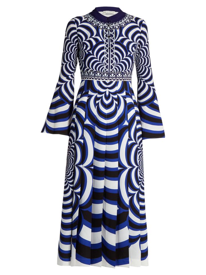 Mary Katrantzou Desmine Optic-print Midi Dress