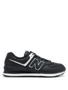 Matchesfashion.com Junya Watanabe - X New Balance 574 Leather Trainers - Mens - Black