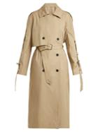 Summa Double-breasted Cotton Trench Coat