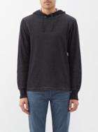Rag & Bone - Collin Cotton-jersey Hoodie - Mens - Black