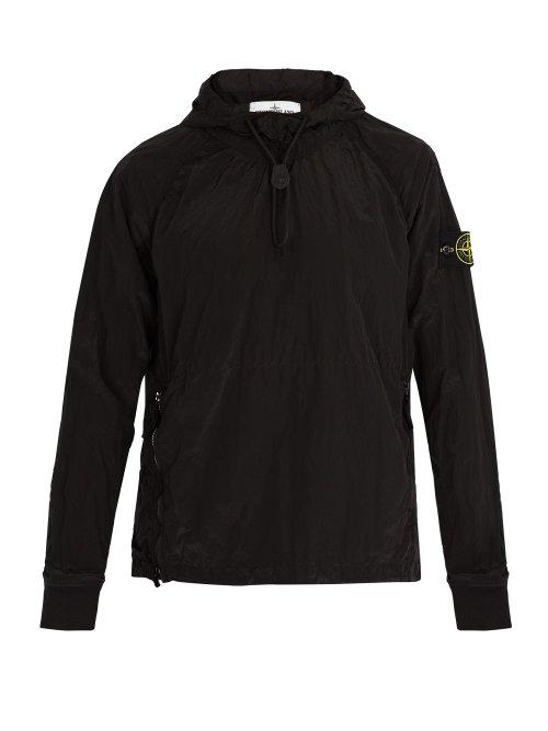Matchesfashion.com Stone Island - Lightweight Hooded Jacket - Mens - Black