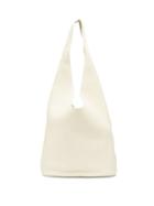 Matchesfashion.com The Row - Bindle Grained-leather Tote Bag - Womens - Ivory