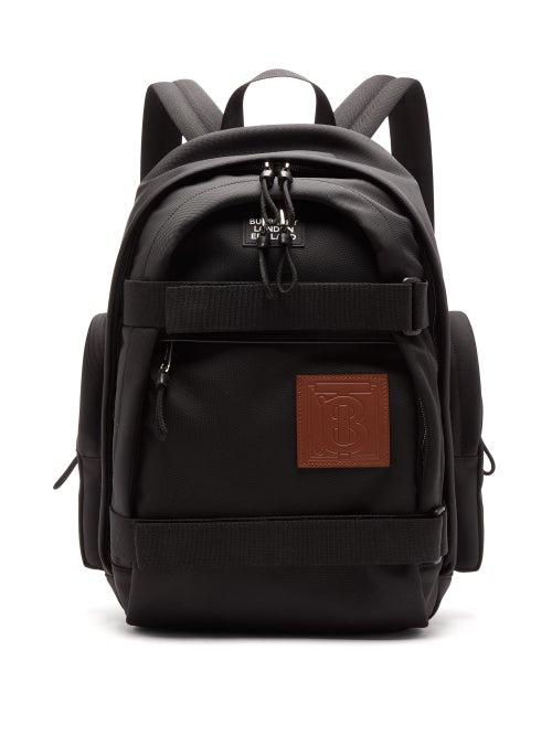 Matchesfashion.com Burberry - Cooper Tb-patch Backpack - Mens - Black
