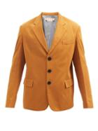 Marni - Relaxed-shoulder Cotton-gabardine Blazer - Mens - Brown