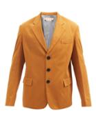 Marni - Relaxed-shoulder Cotton-gabardine Blazer - Mens - Brown