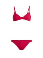 Matchesfashion.com Eres - Lumi + Dclic Triangle Bikini - Womens - Pink