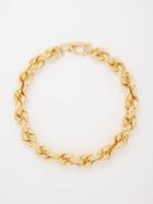 Joolz By Martha Calvo - Amina 14kt Gold-plated Necklace - Womens - Yellow Gold