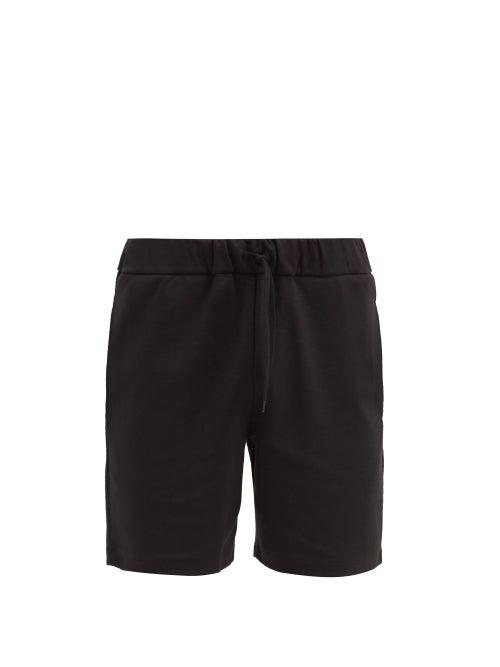 Matchesfashion.com A.p.c. - Francois Drawstring-waist Cotton-jersey Shorts - Mens - Black
