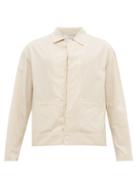 Matchesfashion.com Deveaux - Striped Cotton Poplin Shirt - Mens - White Multi