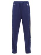 Adidas X Wales Bonner - Three-stripes Jersey Track Pants - Womens - Blue