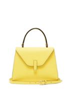 Valextra - Iside Mini Saffiano Leather Bag - Womens - Yellow