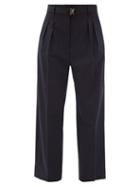 Matchesfashion.com Weekend Max Mara - Orione Trousers - Womens - Navy