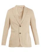 Zegna Sartorial Notch-lapel Cotton-blend Blazer