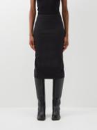 Max Mara - Conero Skirt - Womens - Black