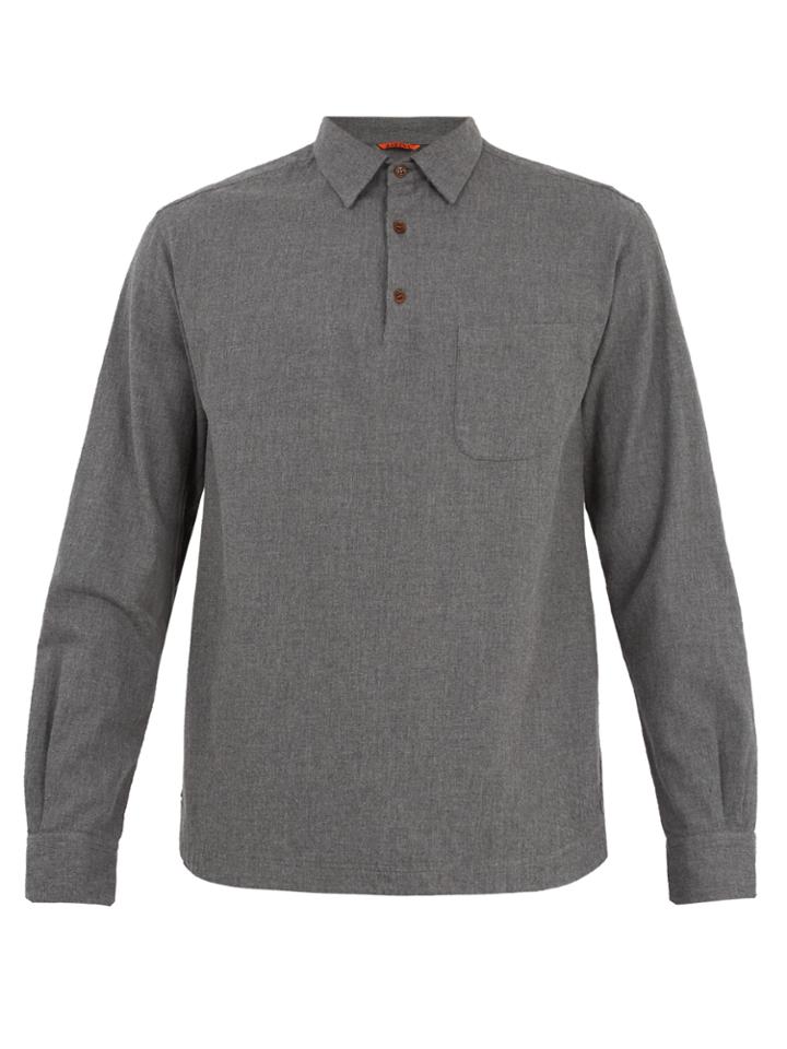 Barena Venezia Single-cuff Cotton-melange Shirt