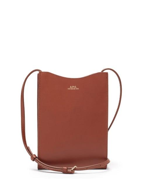 Matchesfashion.com A.p.c. - Jamie Leather Cross-body Bag - Womens - Tan
