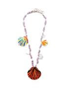 Marni - Shell Beaded Necklace - Womens - Multi