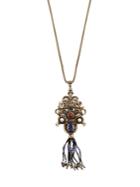 Etro Embellished Tassel-drop Necklace