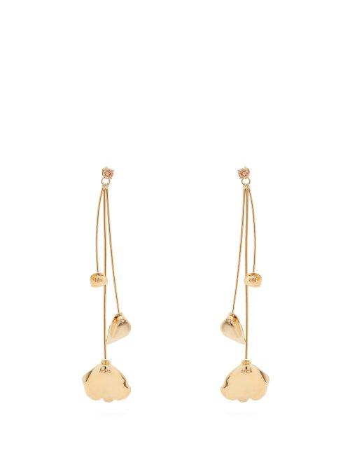 Matchesfashion.com Ryan Storer - Flores Muertas Gold Plated Single Earring - Womens - Gold