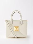 Valentino Garavani - One Stud Small Leather Cross-body Bag - Womens - White