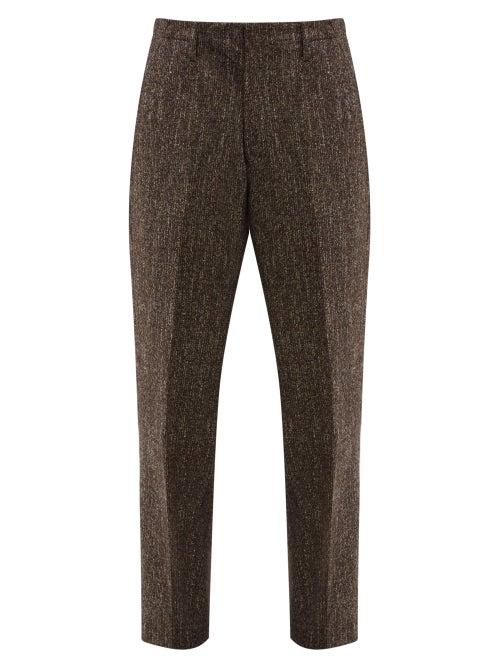 Matchesfashion.com Sasquatchfabrix - Cowboy Melange Trousers - Mens - Brown