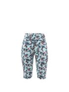 Matchesfashion.com Adidas By Stella Mccartney - Truepurpose Floral-print Cycling Shorts - Womens - Blue Multi
