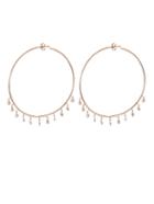 Jacquie Aiche Diamond & Rose-gold Earrings