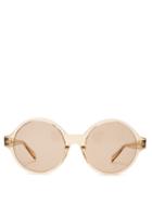 Matchesfashion.com Celine Eyewear - Oversized Acetate Sunglasses - Womens - Light Brown