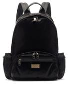 Matchesfashion.com Dolce & Gabbana - Logo Plaque Backpack - Mens - Black