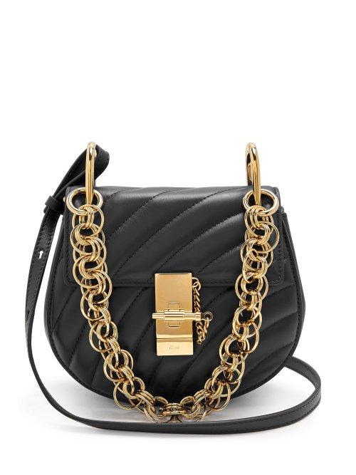 Matchesfashion.com Chlo - Drew Bijou Mini Leather Cross Body Bag - Womens - Black