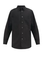Matchesfashion.com Wooyoungmi - Button-down Cotton Shirt - Mens - Black
