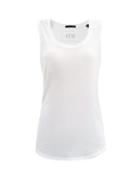 Matchesfashion.com Atm - Scoop-neck Jersey Tank Top - Womens - White