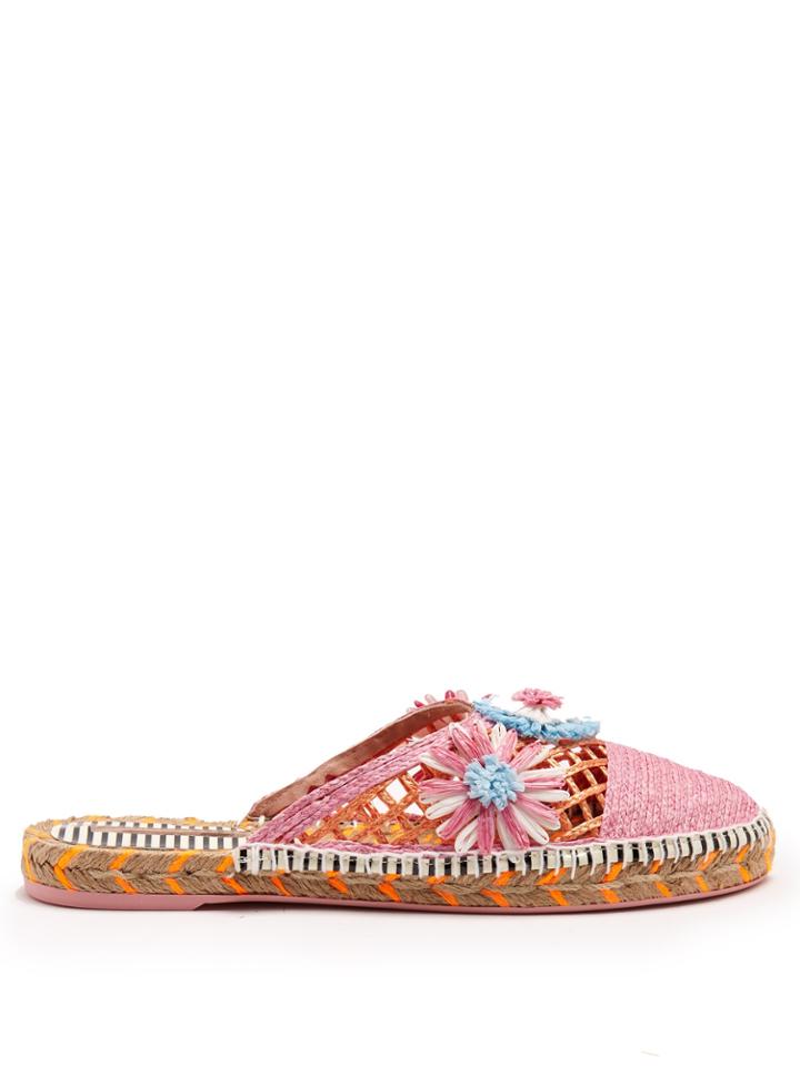 Sophia Webster Tansy Espadrille Backless Sliders