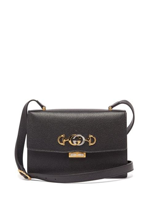 Matchesfashion.com Gucci - Zumi Small Leather Cross-body Bag - Womens - Black