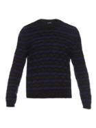 Raf Simons Intarsia-knit Wool-blend Sweater