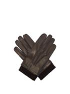 Matchesfashion.com Paul Smith - Leather Gloves - Mens - Black