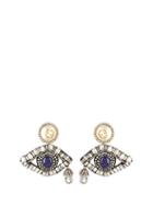 Gucci Crystal-embellished Eye Drop Earrings