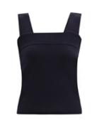 Matchesfashion.com Extreme Cashmere - No. 127 Cara Stretch-cashmere Top - Womens - Navy