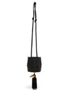 Matchesfashion.com Wai Wai - Fauna Toucan Charm Wicker Cross Body Bag - Womens - Black