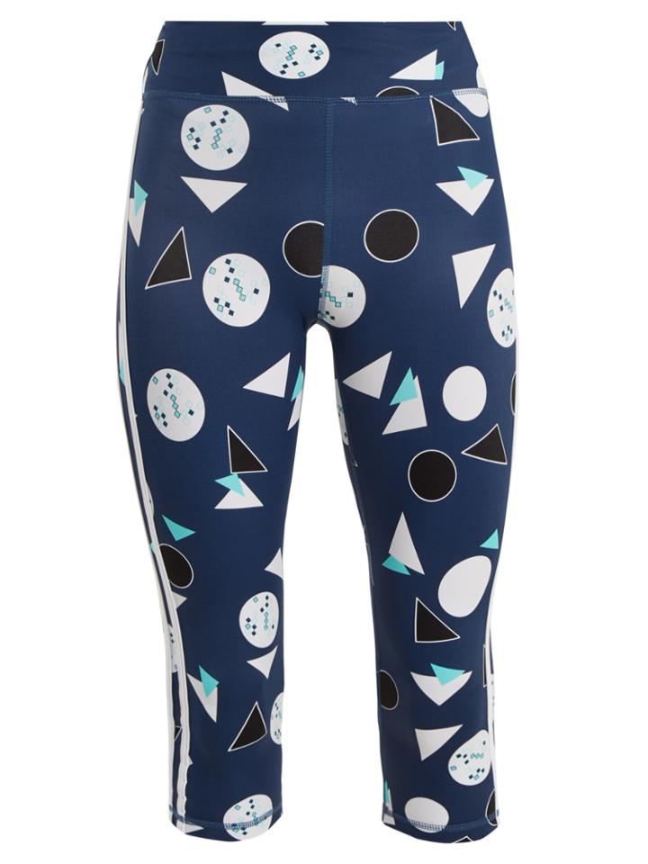 The Upside Power Match Point-print Performance Leggings