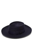 Matchesfashion.com Fil Hats - Niseko Wool Blend Hat - Womens - Dark Blue