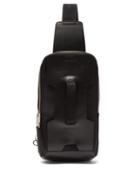 Matchesfashion.com 1017 Alyx 9sm - Rollercoaster Leather And Technical Cross Body Bag - Mens - Black