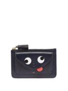Ladies Accessories Anya Hindmarch - Zany Zipped Cardholder - Womens - Navy