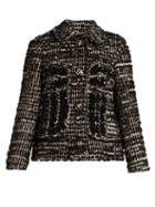 Simone Rocha Textured-tweed Jacket