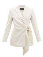 Matchesfashion.com Max Mara - Lambro Blazer - Womens - Ivory