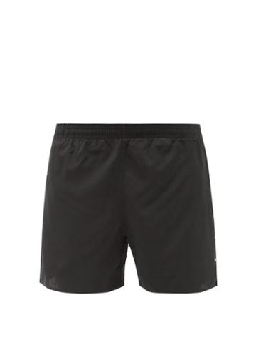Mens Activewear Pressio - Arahi Recycled-fibre Mesh And Jersey 4.5 Shorts - Mens - Black